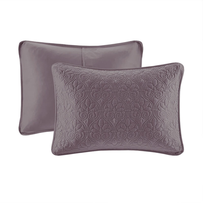 Gracie Mills Sandy Reversible Bedspread Set with Classic Stitch Pattern