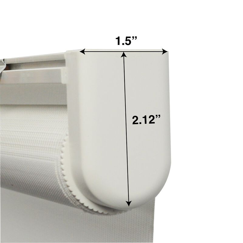 Slimline Cordless Alternate Shade Window Blind, 27" x 72"