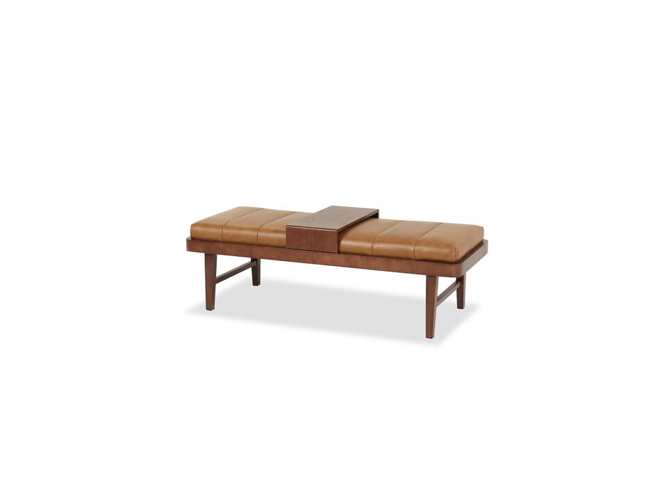 Dakota Saddle Bench Ottoman
