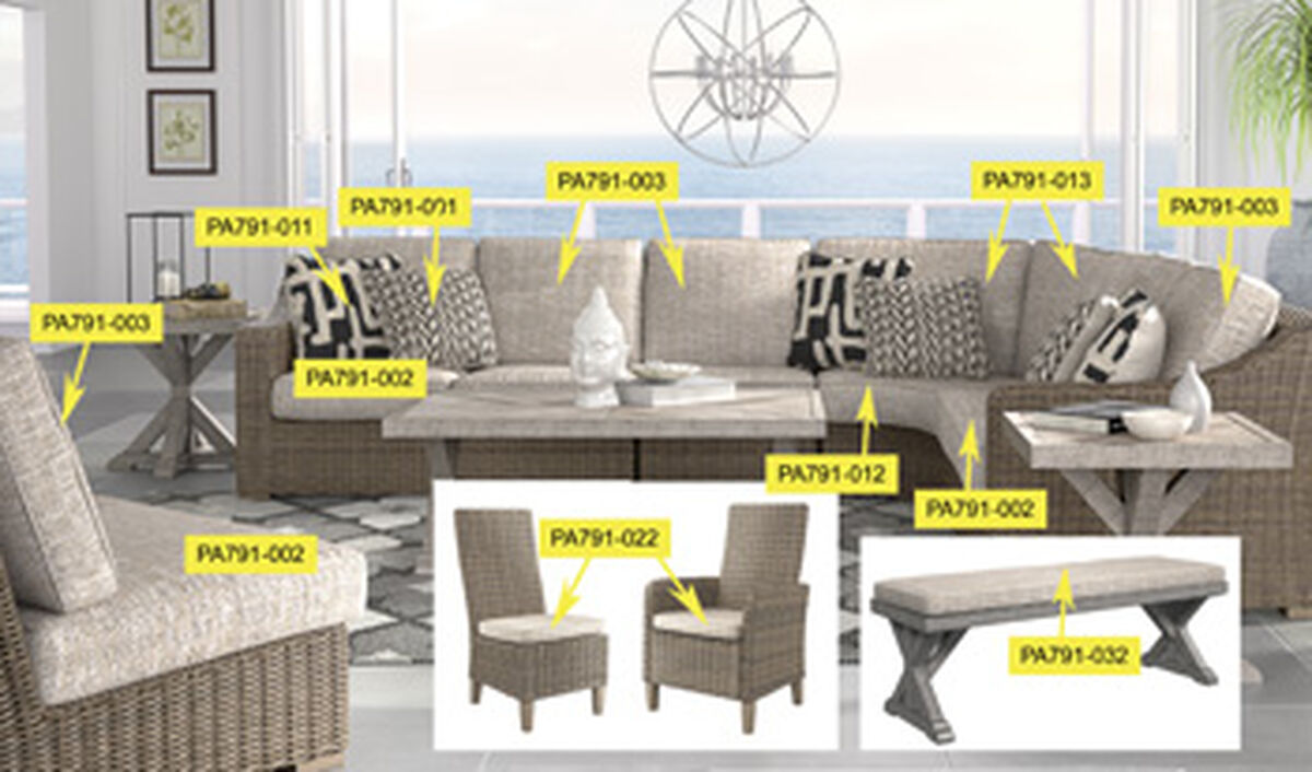 Beachcroft Bench Cushion