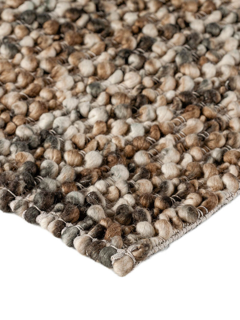 Hanu HU1 Chocolate 3'6" x 5'6" Rug