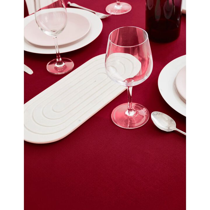 Solino Home Cotton Linen Plain Tablecloth | Dru for Thanksgiving, Christmas
