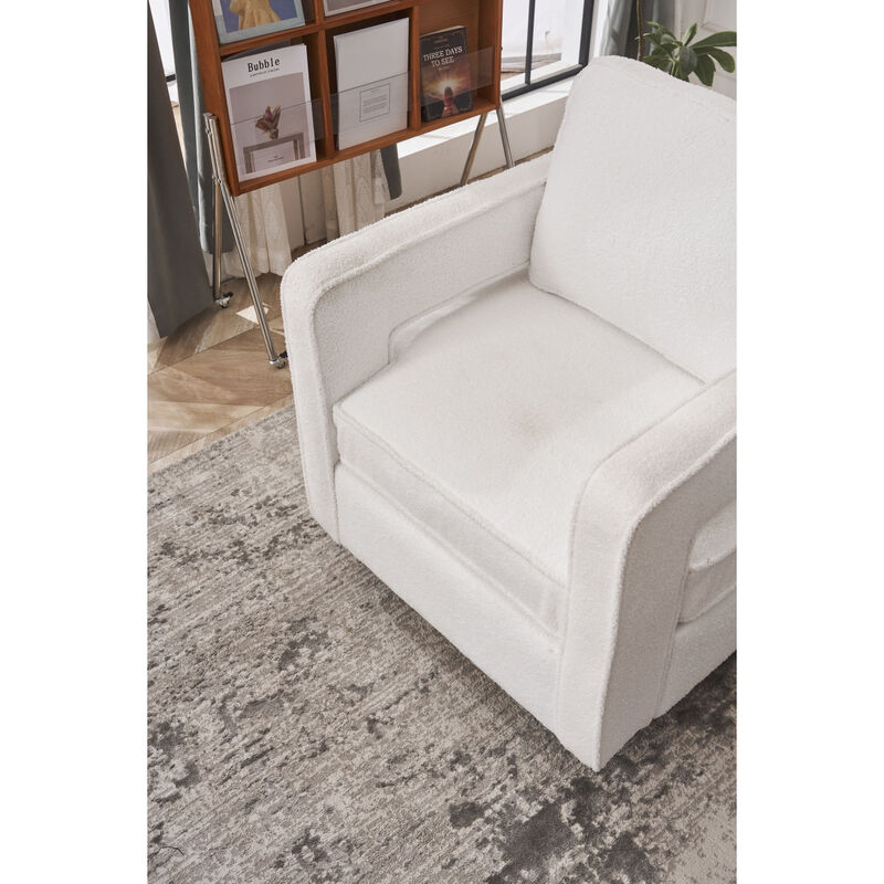 Modern 360 Degree Swivel Chair for Living Room