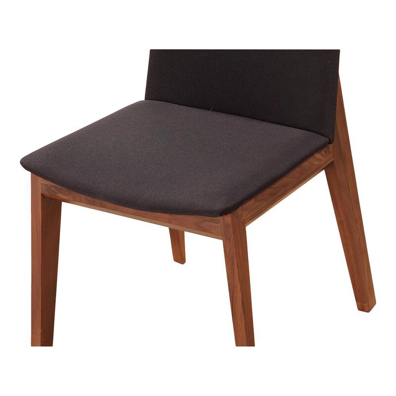 Moe's Home Collection Deco Dining Chair Black-Set Of Two