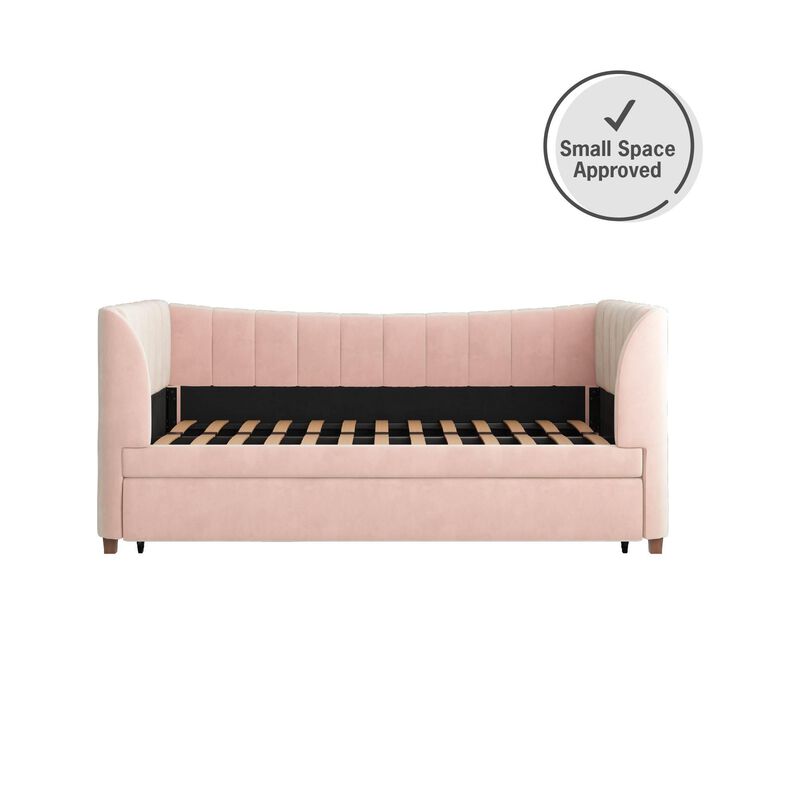 Little Seeds Valentina Upholstered Daybed with Trundle