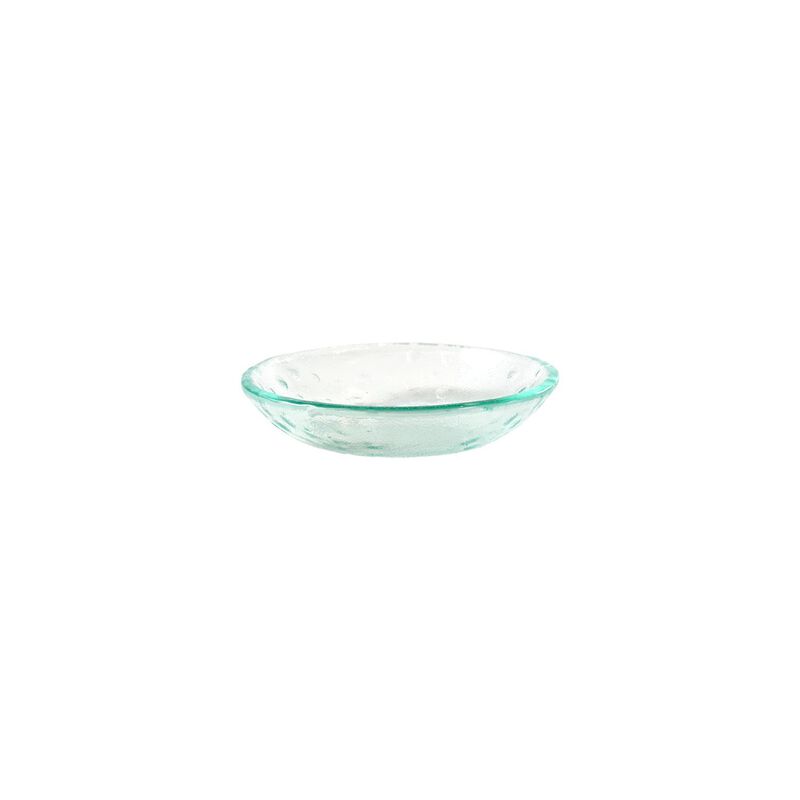 Glass Dinnerware dia.6.5" h:1.5" 11 oz. Round Clear Glass Bowl (Set of 2)