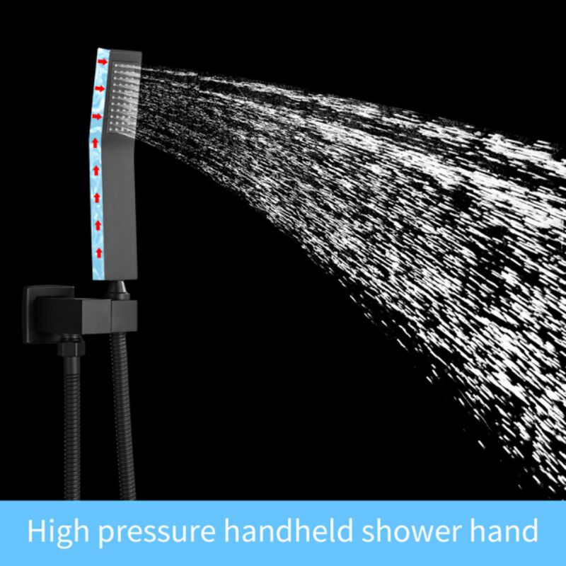 Shower System Combo Set Modern Shower Faucet with Adjustable Features for a Luxurious Bathing Experience