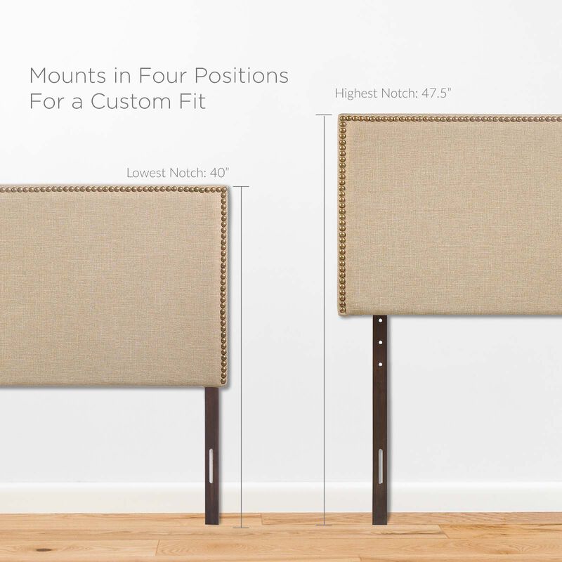 Modway - Region Nailhead Queen Upholstered Headboard