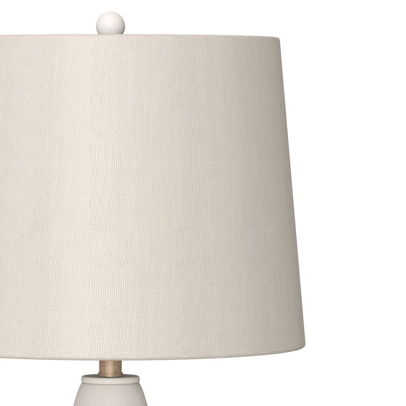 Lux Lighting Buoy 27 Poly Coastal Table Lamp, Tri-color, (Set of 2)