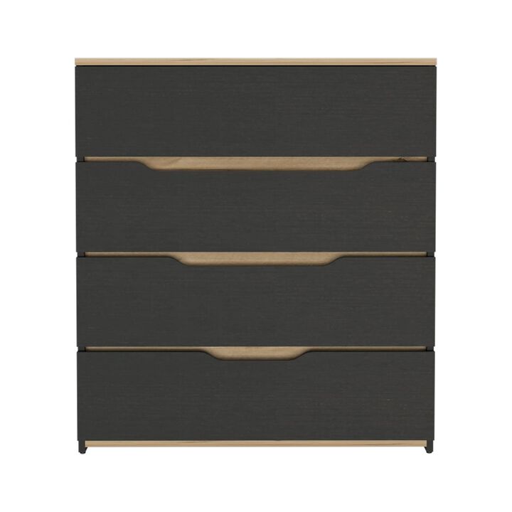 DEPOT E-SHOP Aralia Drawer Dresser, Four Drawers, Superior Top