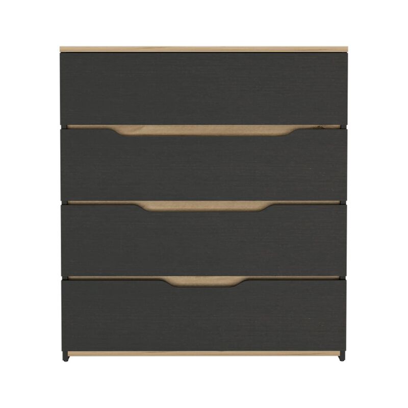 DEPOT E-SHOP Aralia Drawer Dresser, Four Drawers, Superior Top