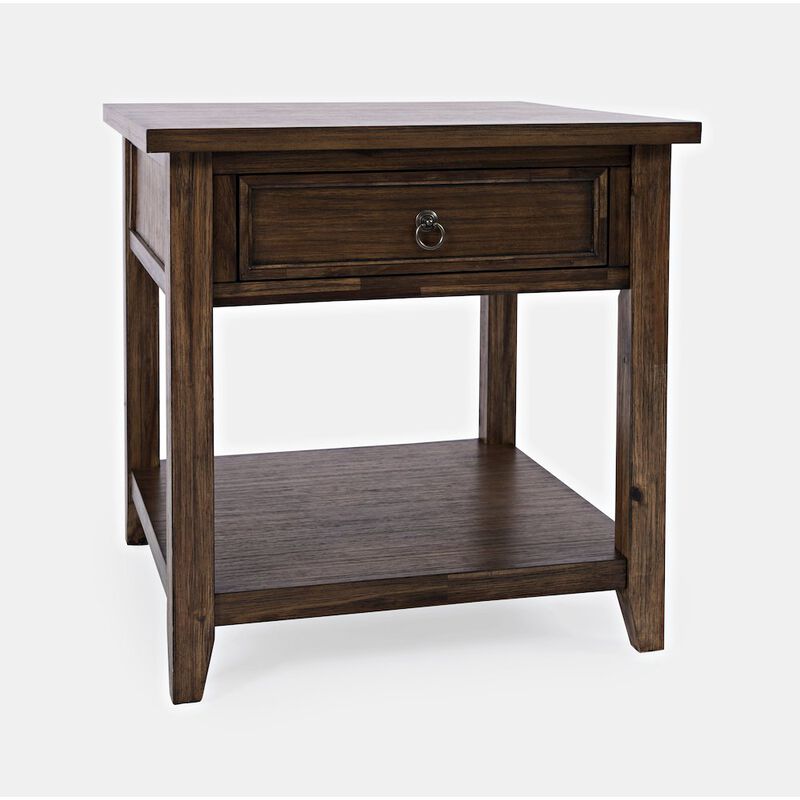 Jofran Inc. Bakersfield End Table with Drawer