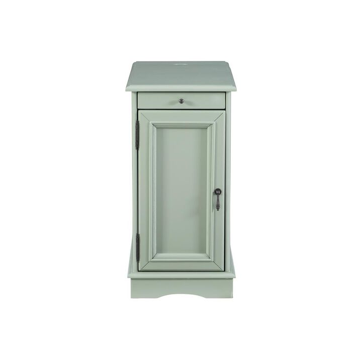 Powell Butler Aqua Accent Table
