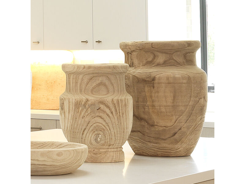Laguna Wooden Vase