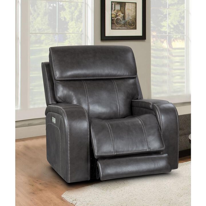 Barcalounger 9PHL-1188 Glenwood Power Recliner (Lay Flat), Steel