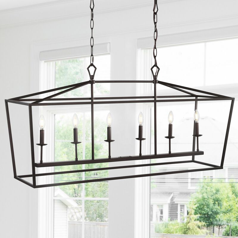 PagodaBulb Lantern Metal LED Pendant