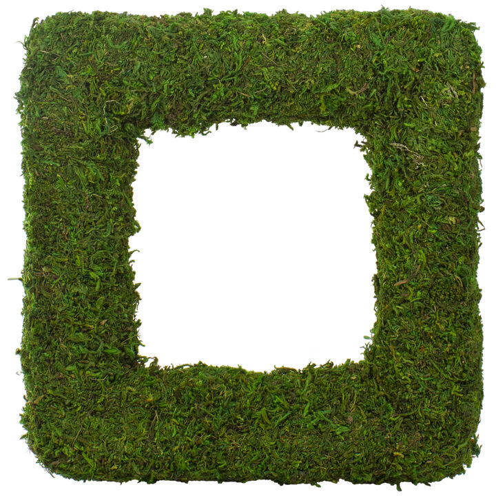 Artificial Reindeer Moss Square Spring Wreath - 13"