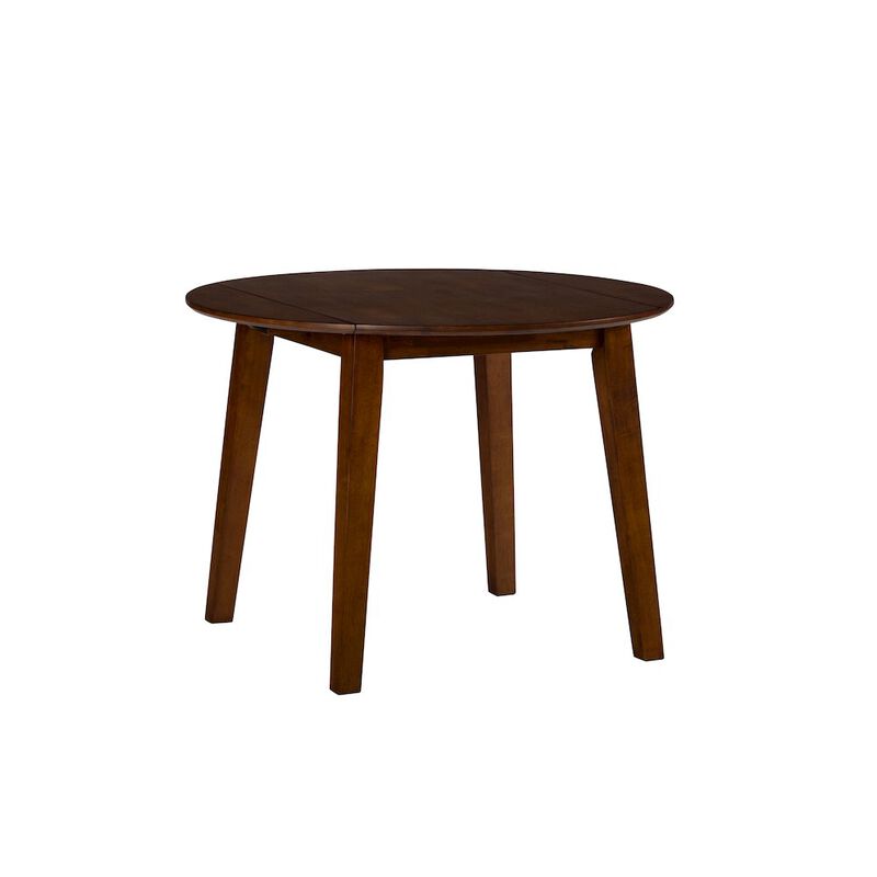 Jofran Simplicity Solid Wood Classic Round Drop-leaf Table
