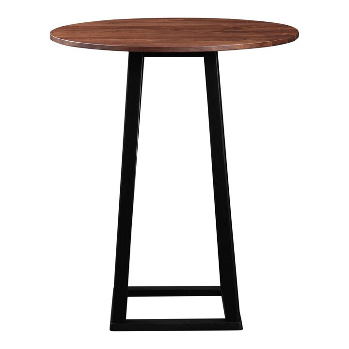 Belen Kox Mesa Noir Walnut Bar Table, Belen Kox