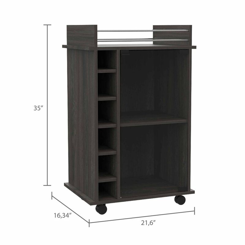 Cannon 2-Drawer Nightstand White And Light Oak