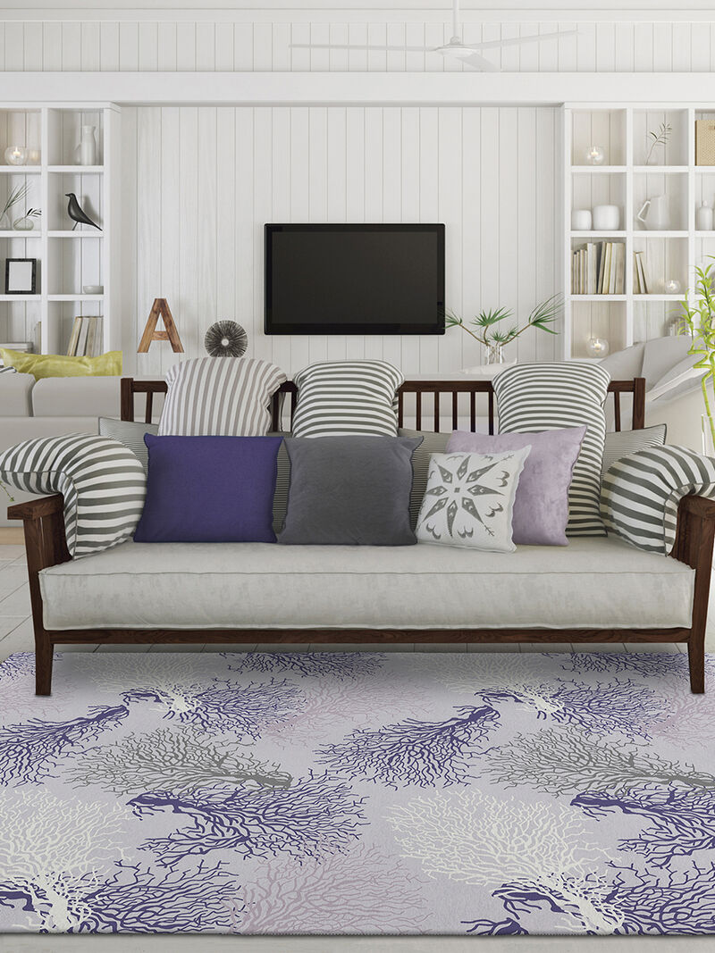 Seabreeze SZ3 Lavender 10' x 14' Rug