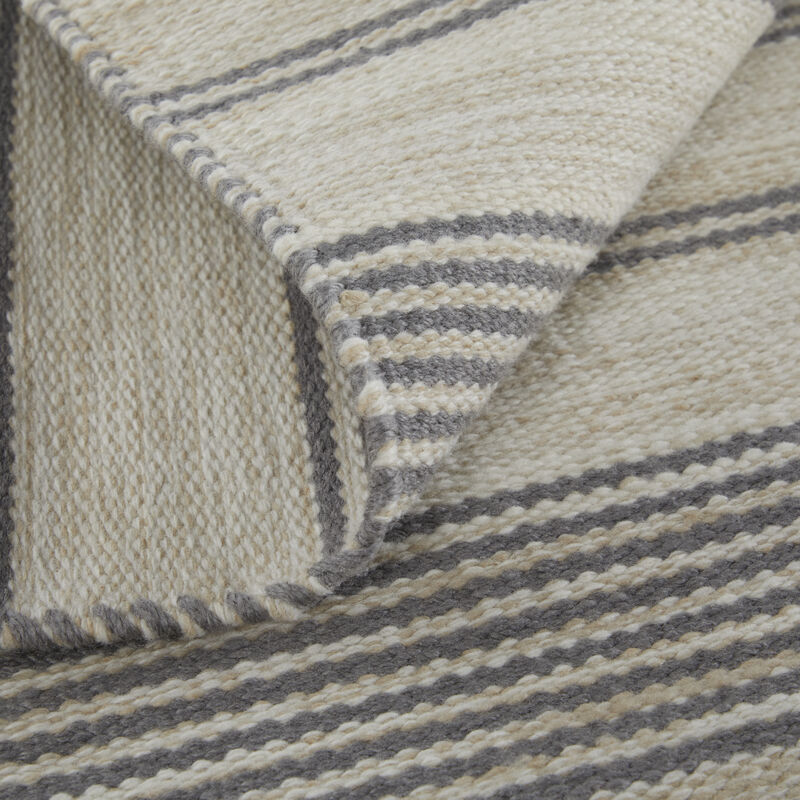 Duprine 0560F Gray/Ivory 4' x 6' Rug