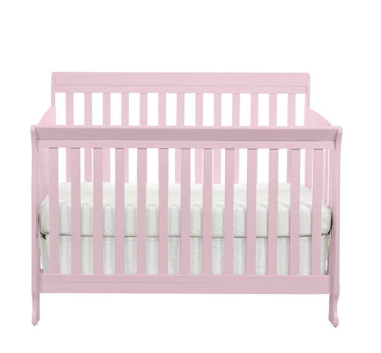 Suite Bebe Riley 4-in-1 Convertible Crib Pink