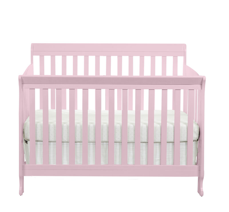 Suite Bebe Riley 4-in-1 Convertible Crib Pink