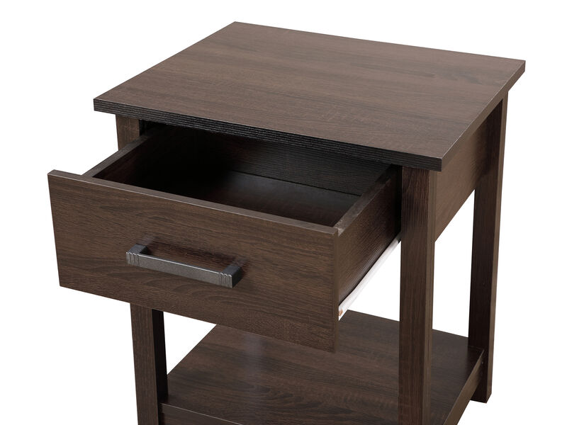Salem 1-Drawer Nightstand (24 in. H x 19 in. W x 20 in. D)