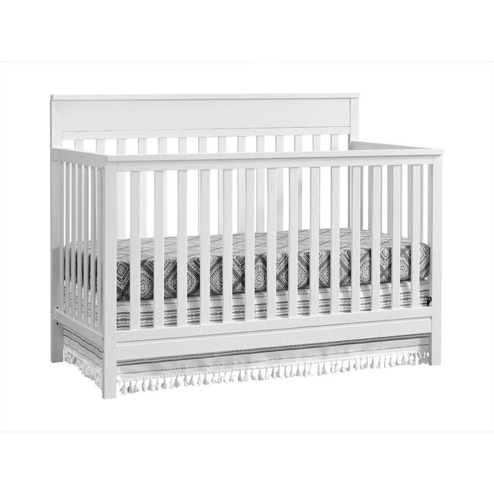 Oxford Baby Castle Hill 4 In 1 Crib Barn White