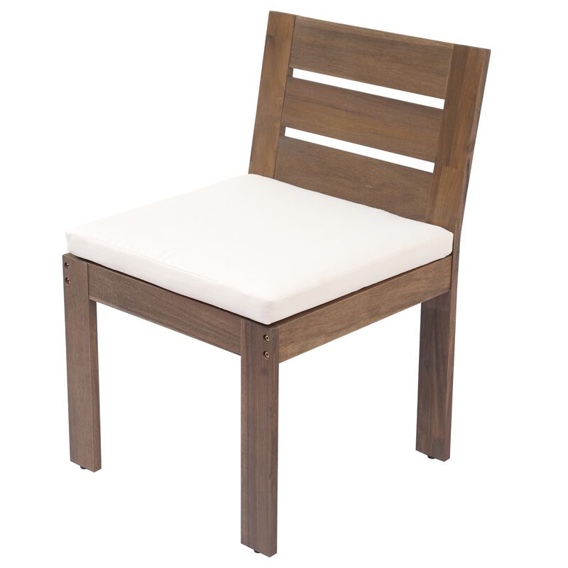 Merax 7 Pieces Outdoor Acacia Wood Dining Set