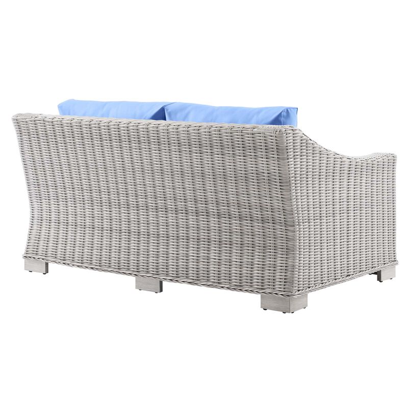 Modway - Conway Outdoor Patio Wicker Rattan Loveseat