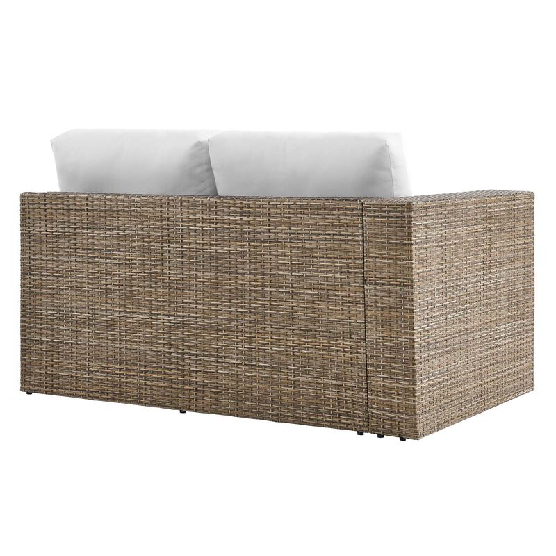 Modway - Convene Outdoor Patio Outdoor Patio Left-Arm Loveseat