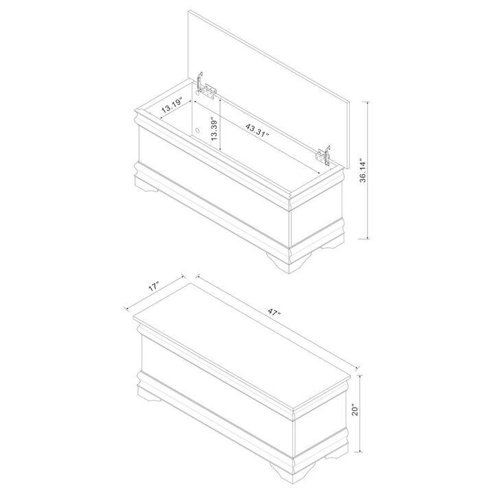 Plethoria Home Warm Brown Cedar Chest