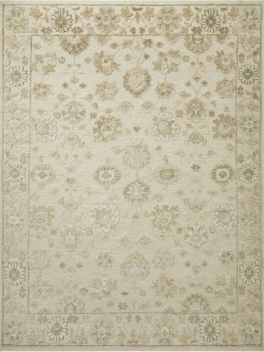Ingrid ING-02 Natural / Sage 2''0" x 3''0" Rug by Magnolia Home By Joanna Gaines