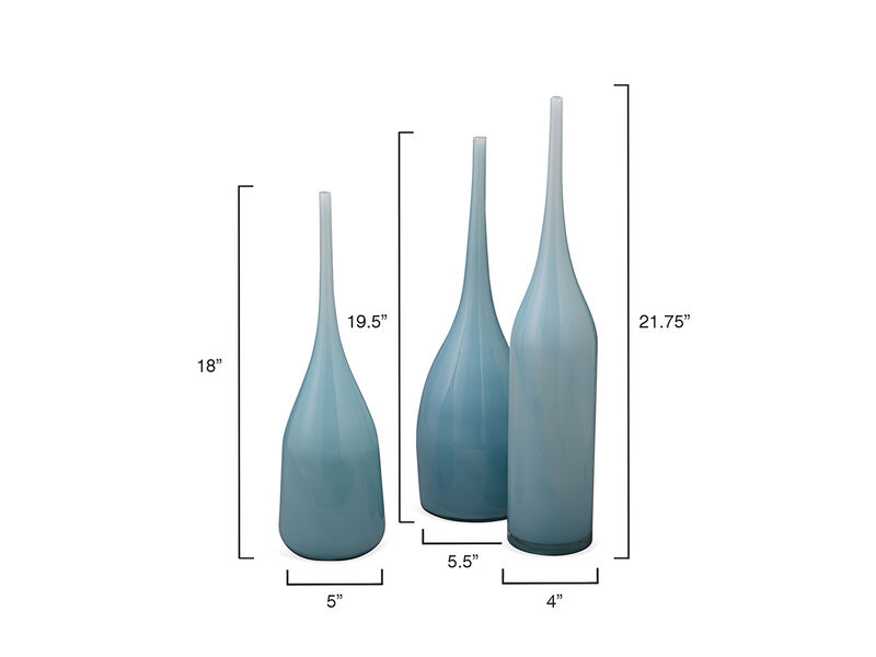 Pixie Decorative Vases Set of 3