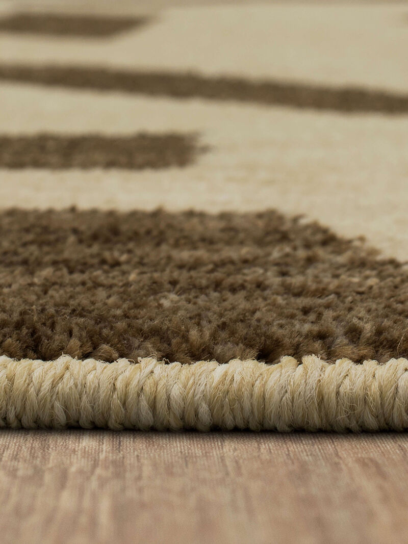 Foundation by Stacy Garcia Home Arlo Taupe 5' 3" X 7' 10" Rug