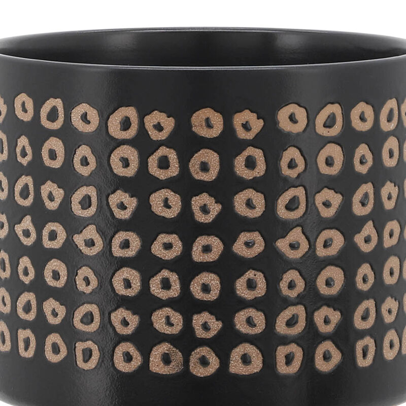 Planter On Stand, Brown Set