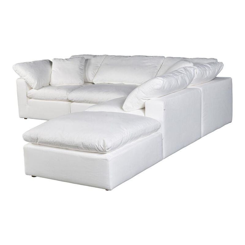 Dream Living Cream White Modular Sectional, Belen Kox