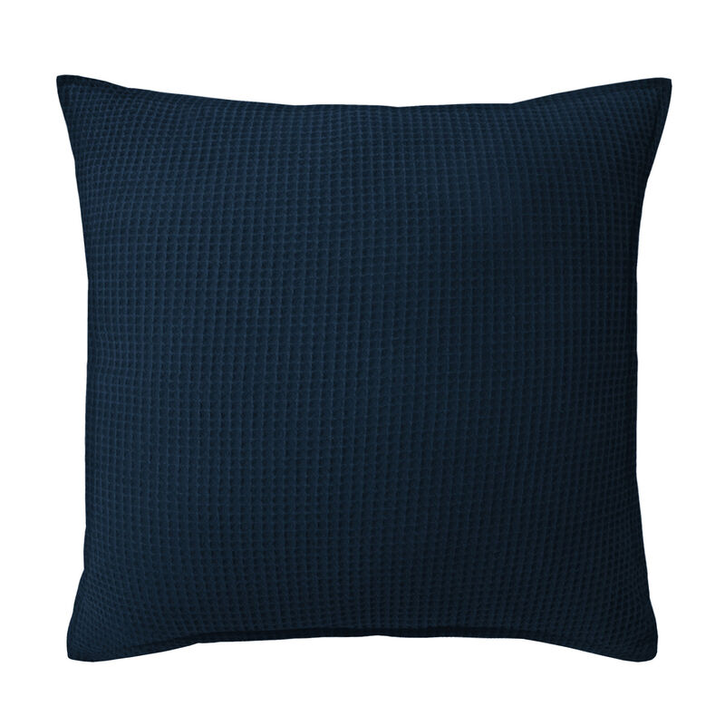 6ix Tailors Fine Linens Classic Waffle Navy Decorative Throw Pillows