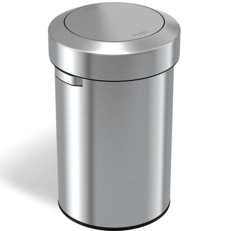 iTouchless 17 Gallon / 64 Liter Titan Swing Top Trash Can
