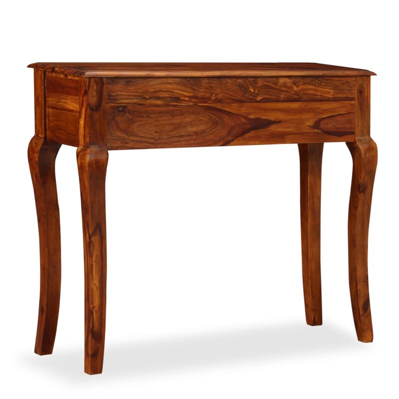 vidaXL Console Table Solid Sheesham Wood 35.4"x12.6"x30"
