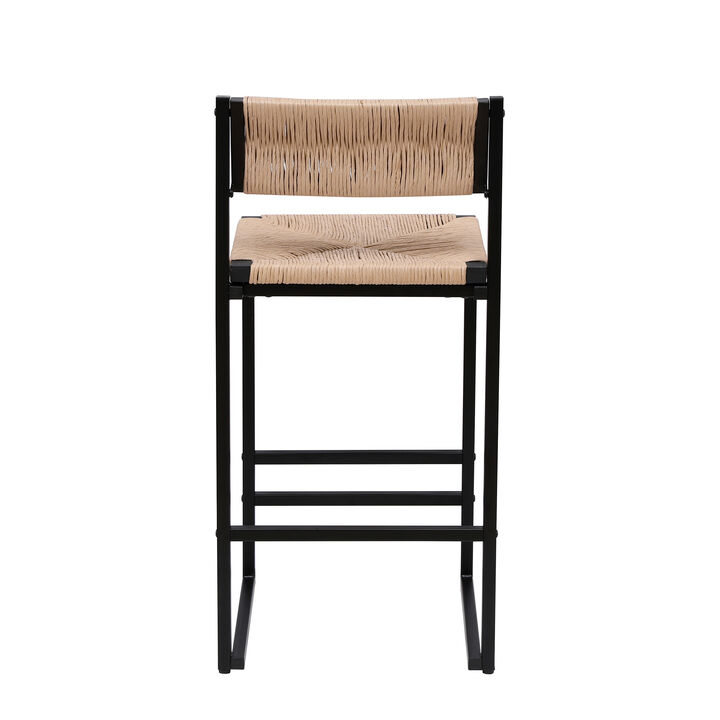 2 Honey Bar Stools & Dining Chairs Set
