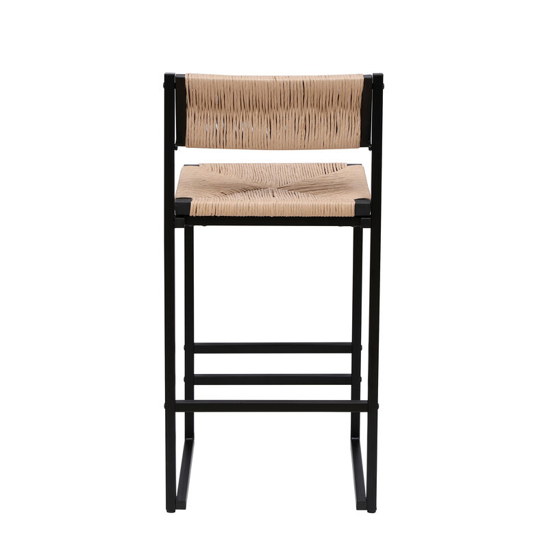 2 Honey Bar Stools & Dining Chairs Set