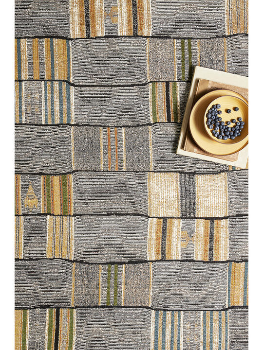 Mika MIK10 Granite/Multi 3'11" x 5'11" Rug