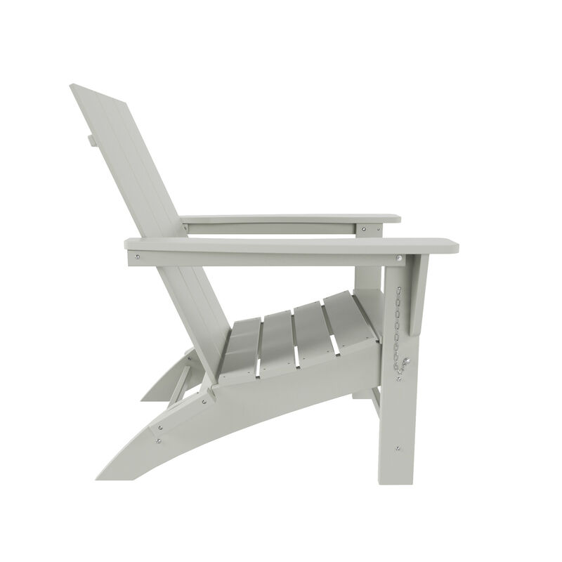 WestinTrends Modern Folding Adirondack Chair (Set of 4)