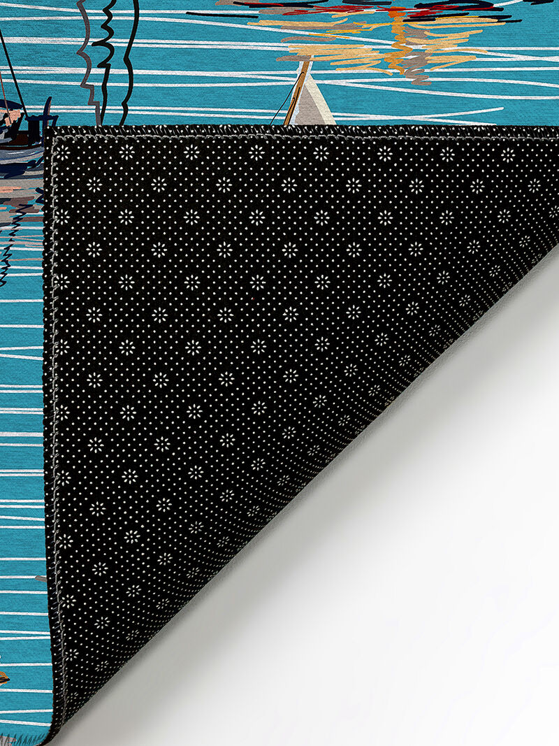 Harbor HA8 Teal 8' x 10' Rug