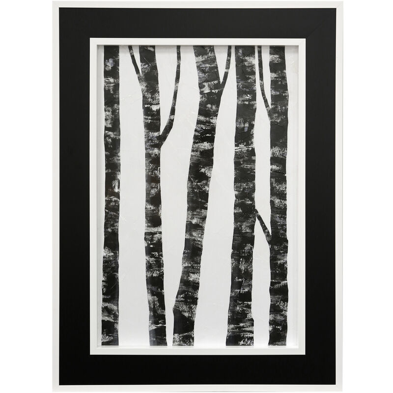 Simply Birch II Framed Print