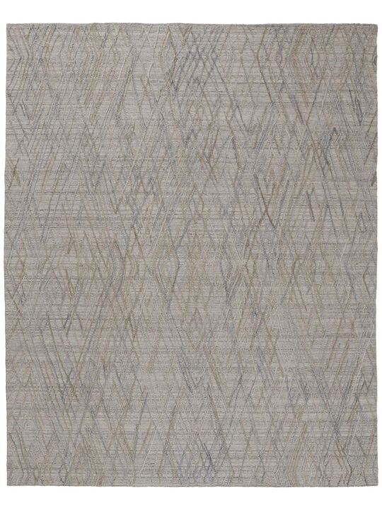 Elias 6589F Gray/Blue 9' x 12' Rug