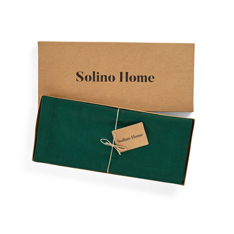 Solino Home 100% Pure Linen 14 x 19 Inch Placemats Set of 4 | Diana
